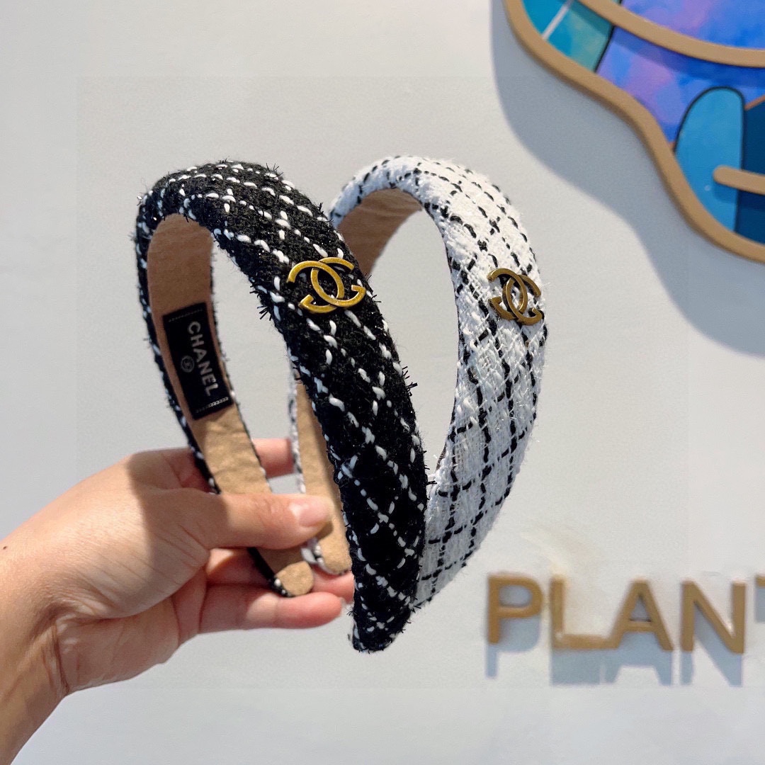 [TOP] CHANEL Hairband - 2 Colors