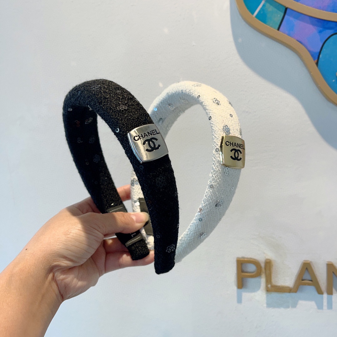 [TOP] CHANEL Hairband - 2 Colors