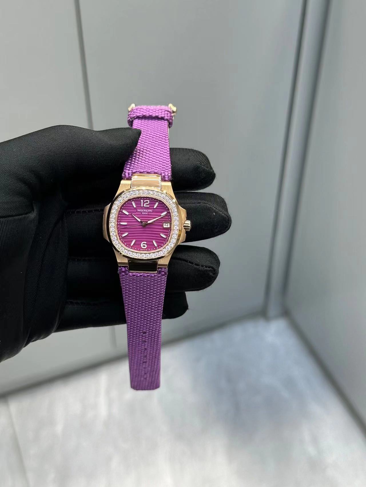[TOP] Patek Philippe Purple Dial Watch 32mm - 2 Colors