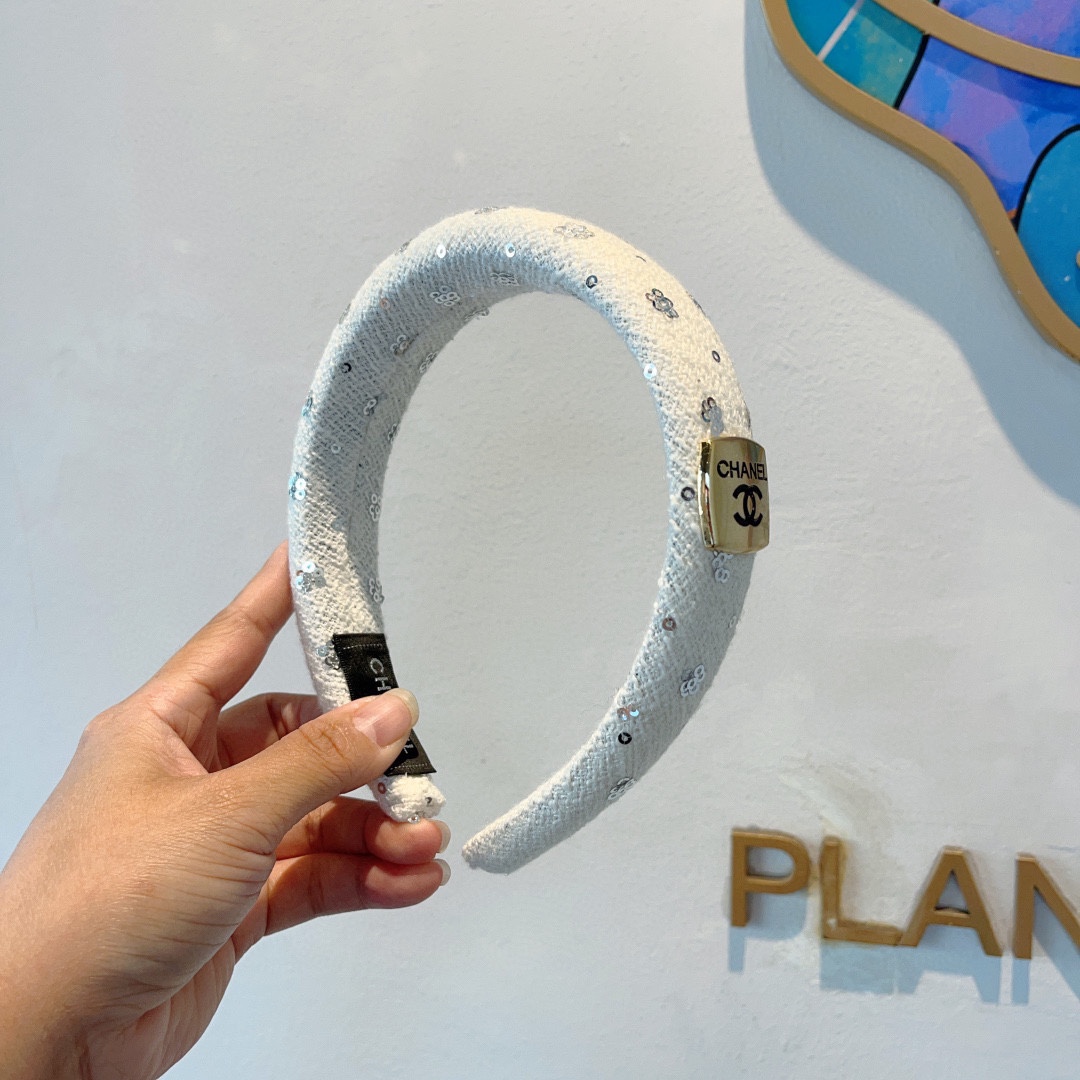 [TOP] CHANEL Hairband - 2 Colors