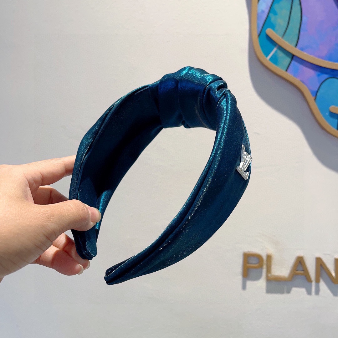 [TOP] Louis Vuitton  LV Fashionable And Versatile Hairband - Blue