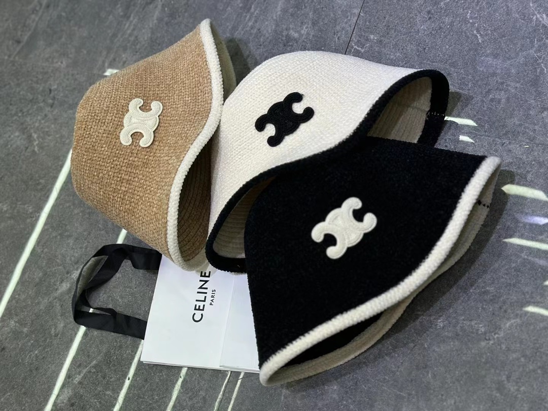 [TOP] CELINE Knitted Hat - 4 Colour