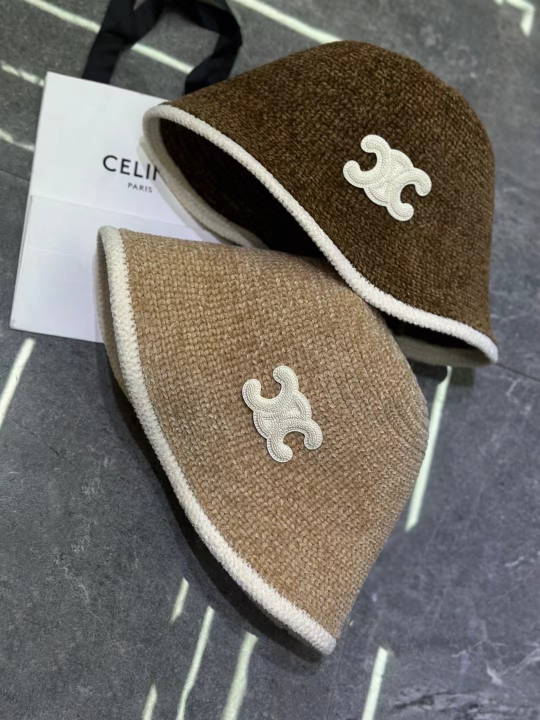 [TOP] CELINE Knitted Hat - 4 Colour