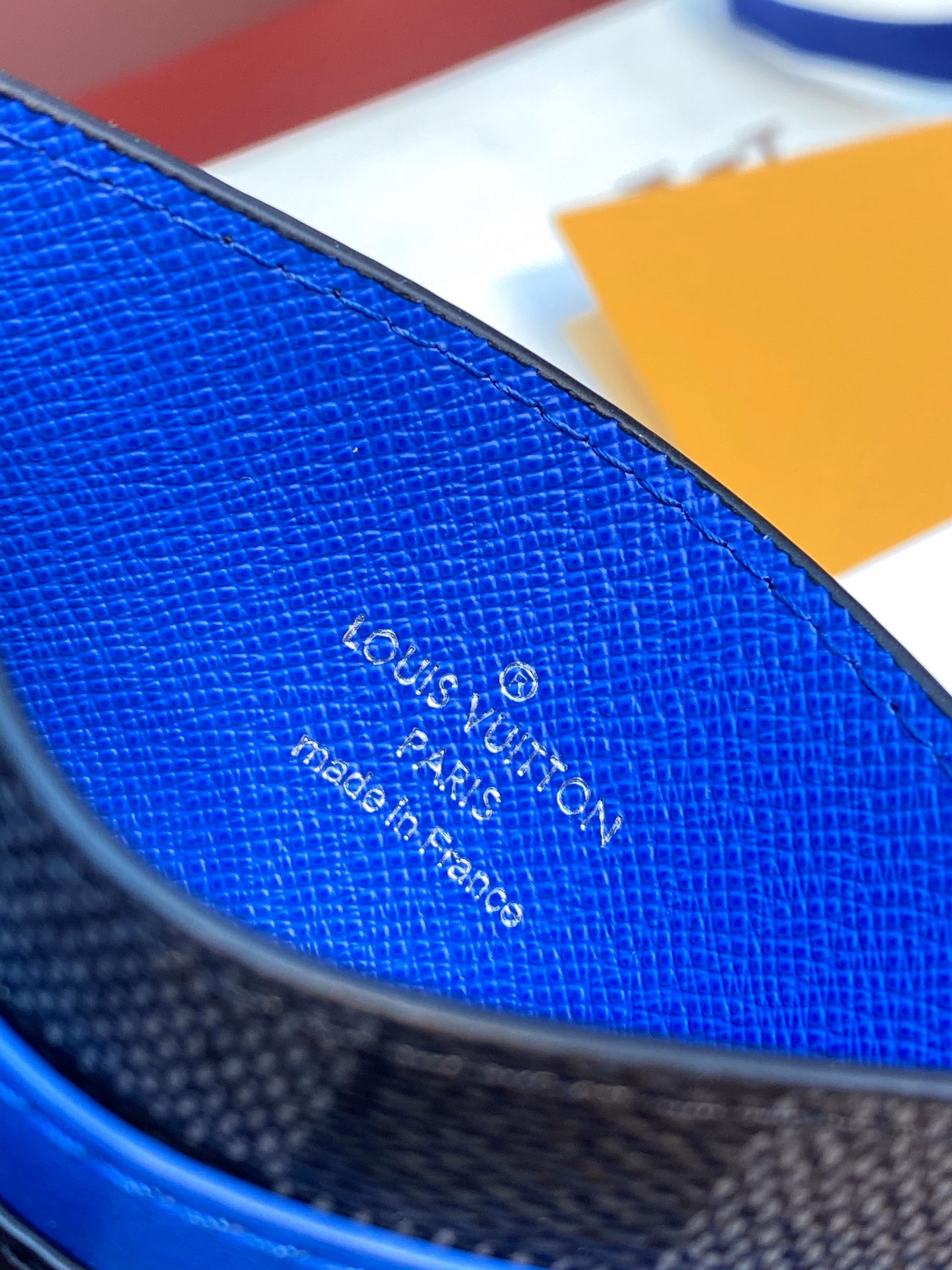 [TOP] Louis Vuitton LV Neo Card Holder Monogram Macassar Canvas 11x7x0.6cm - Black