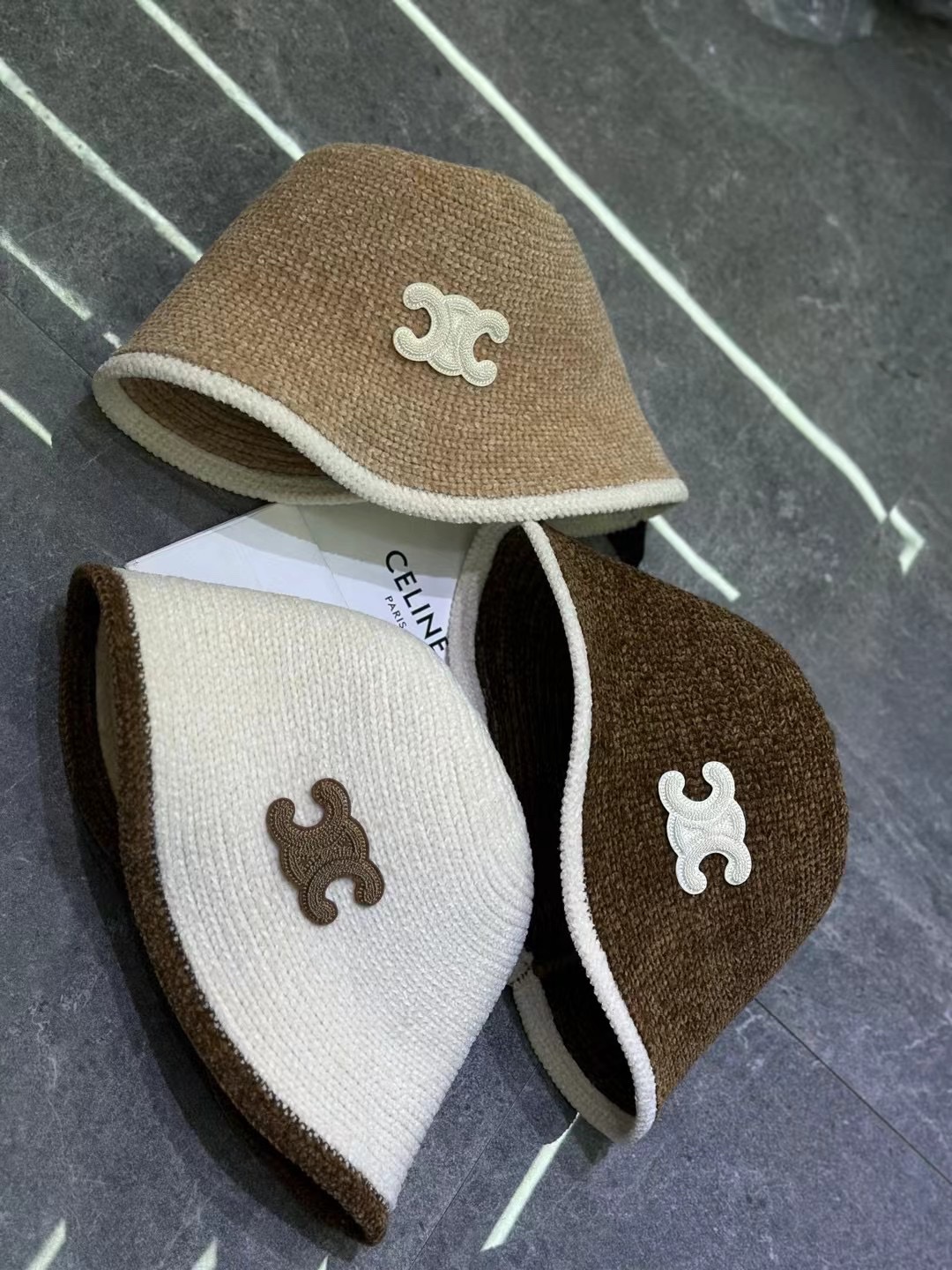 [TOP] CELINE Knitted Hat - 4 Colour