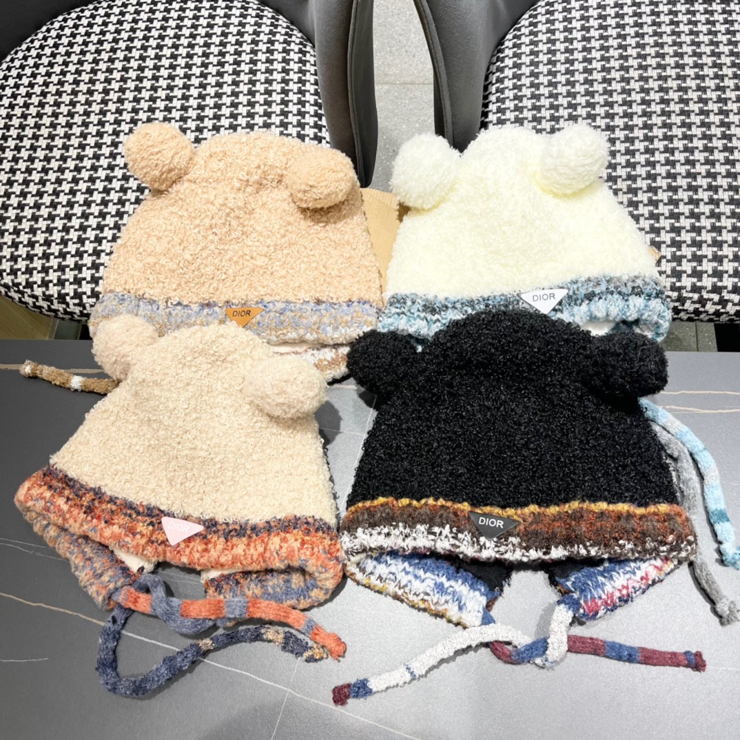 [TOP] Christian Dior Thick Hat - 4 Color