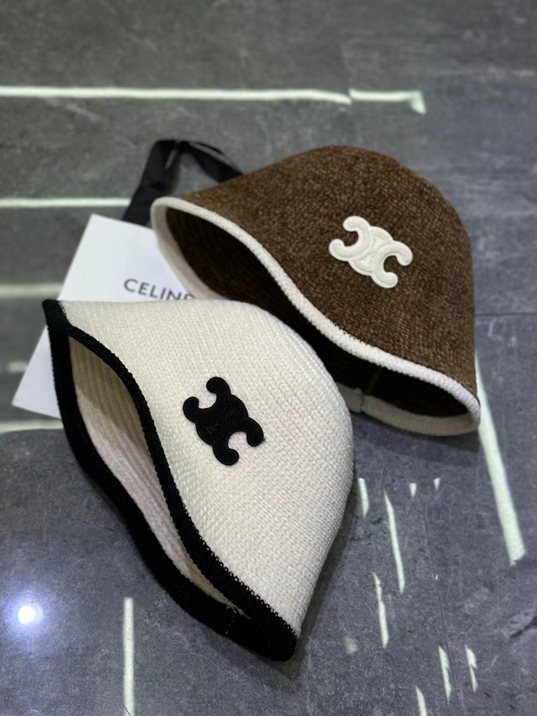 [TOP] CELINE Knitted Hat - 4 Colour