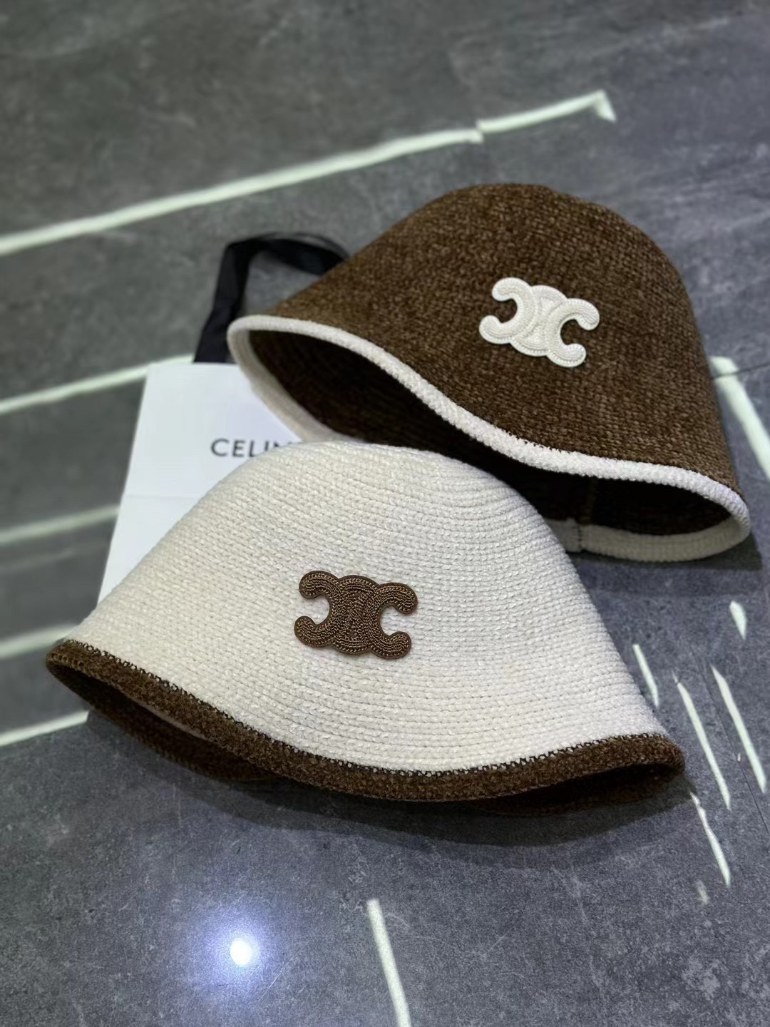 [TOP] CELINE Knitted Hat - 4 Colour