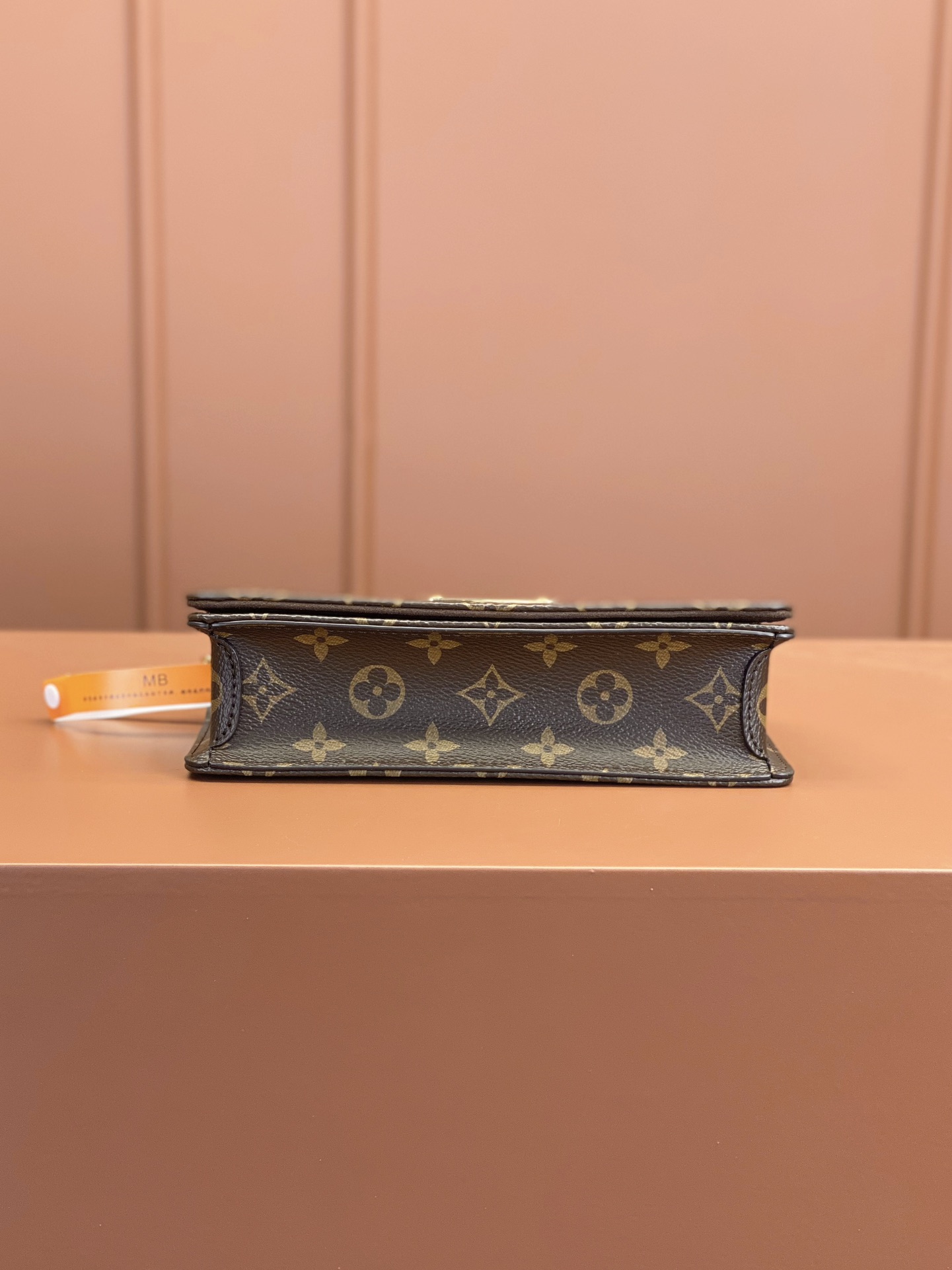 [TOP] Louis Vuitton LV Wallet On Chain Lily Handbag 20x10x3.5cm - Brown