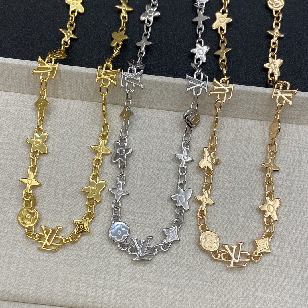 [TOP] Louis Vuitton LV Necklace - 3 Color