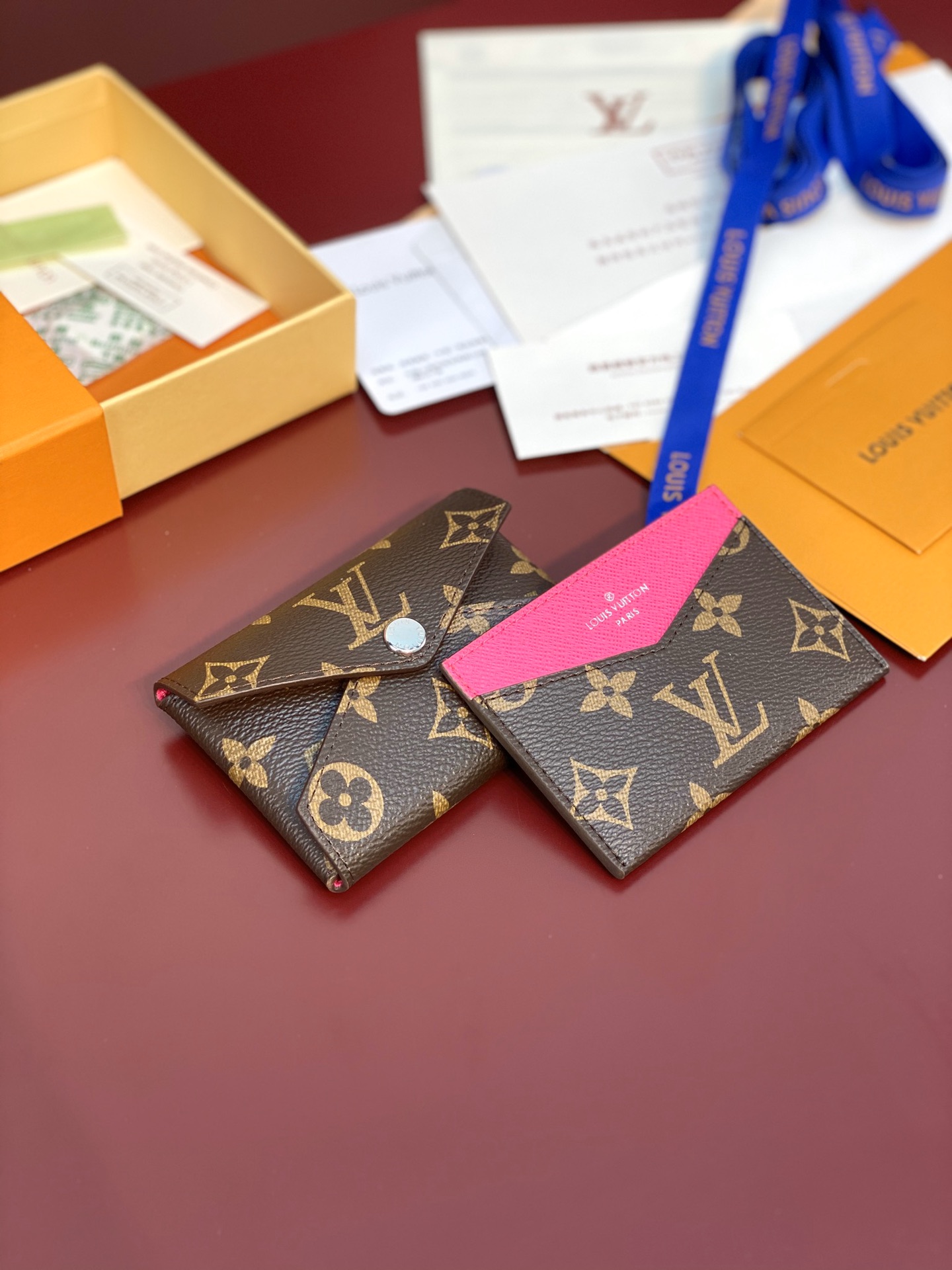 [TOP] Louis Vuitton LV Colormania Kirigami Pochette 11x7.5x1.5cm - 3 Color