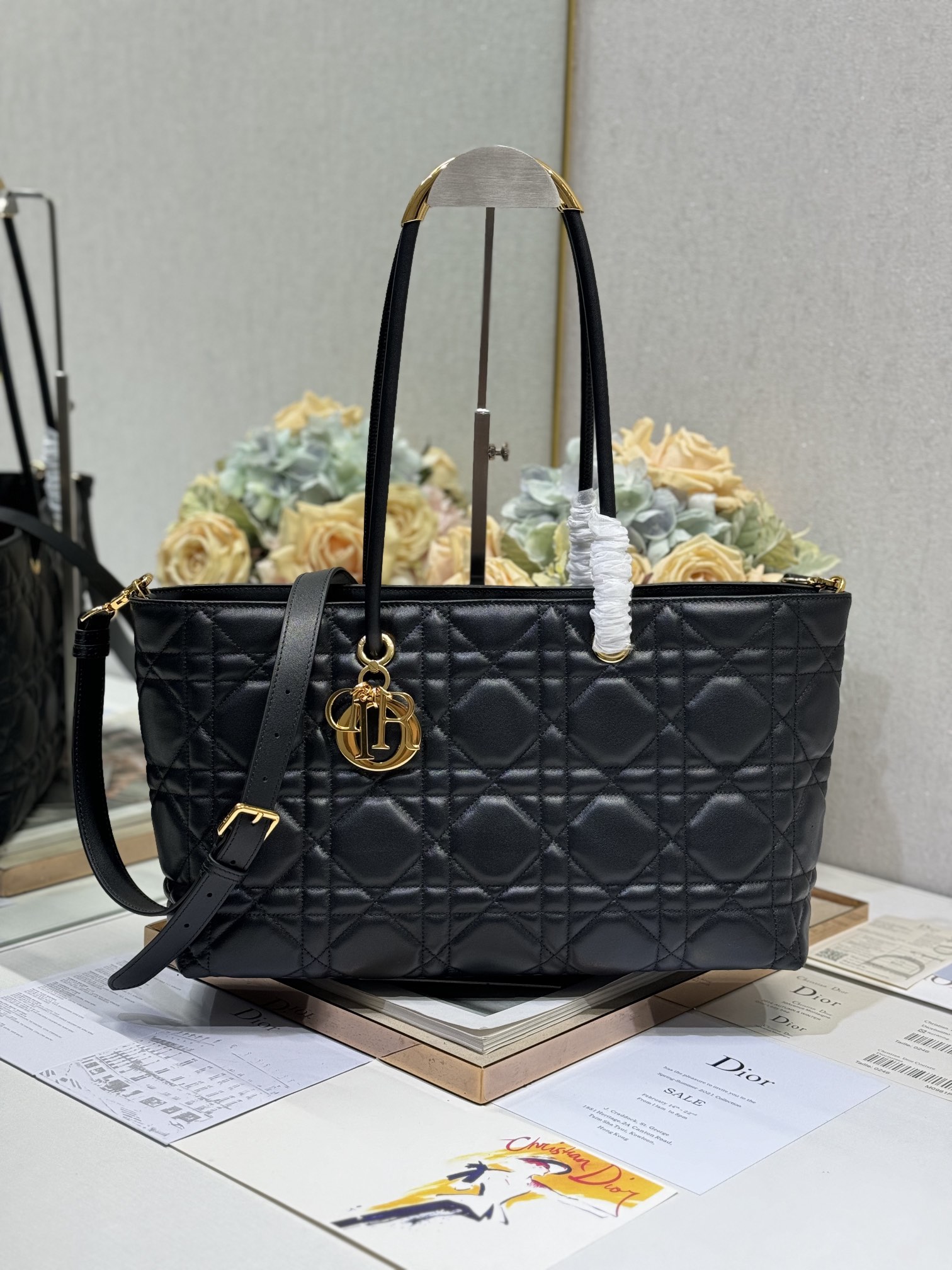 [TOP] Christian Dior Toujours Small Handbag 37 X22 X12cm - 2 Colour
