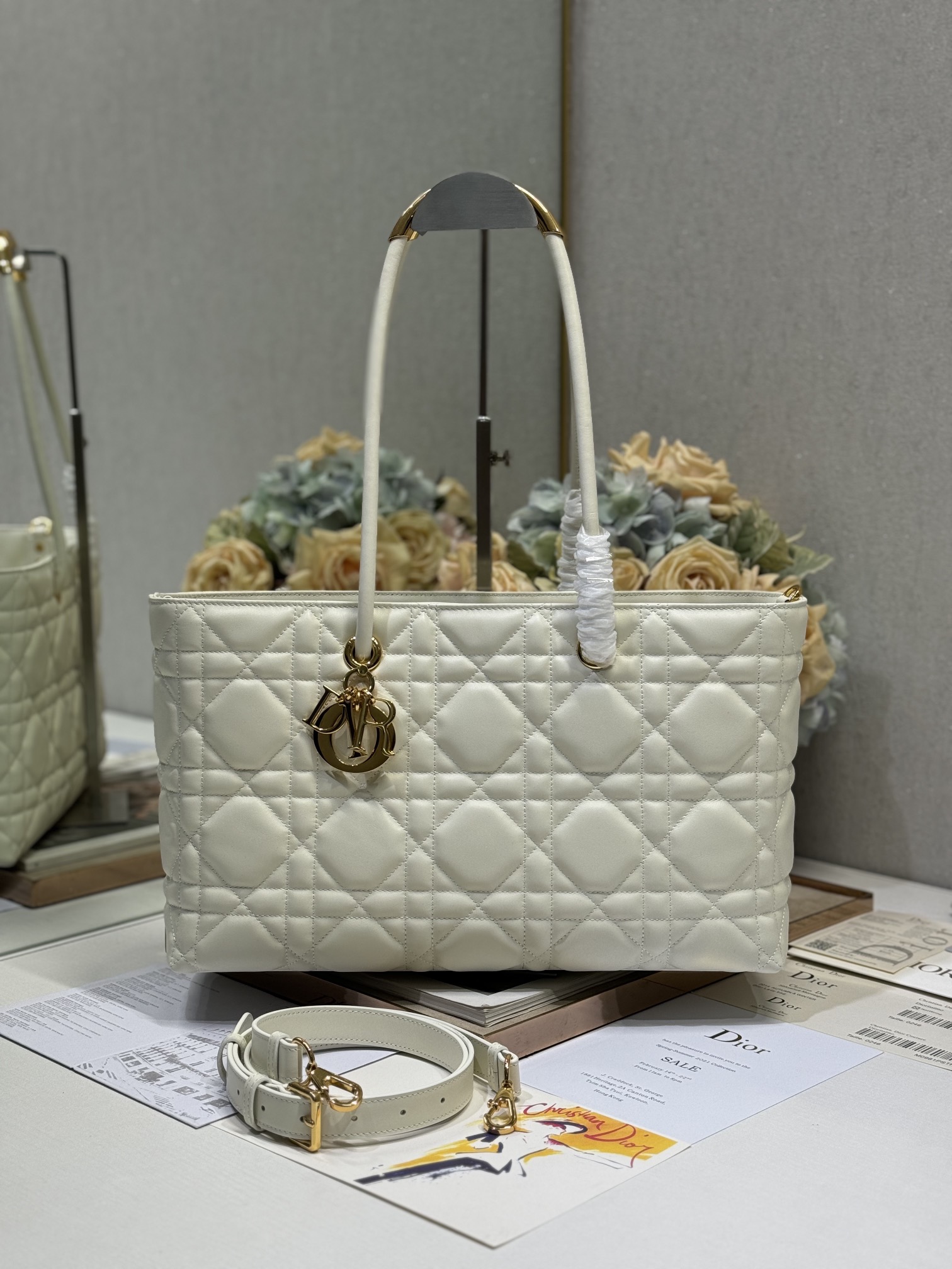 [TOP] Christian Dior Toujours Small Handbag 37 X22 X12cm - 2 Colour