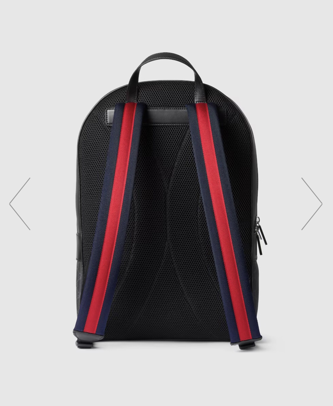 [TOP] GUCCI Leather Backpack  28*44*15.5cm - Black