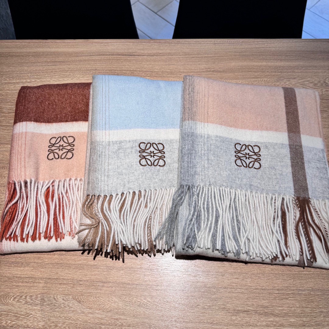 [TOP] LOEWE Wool Scarf 180*45cm - 3 Color