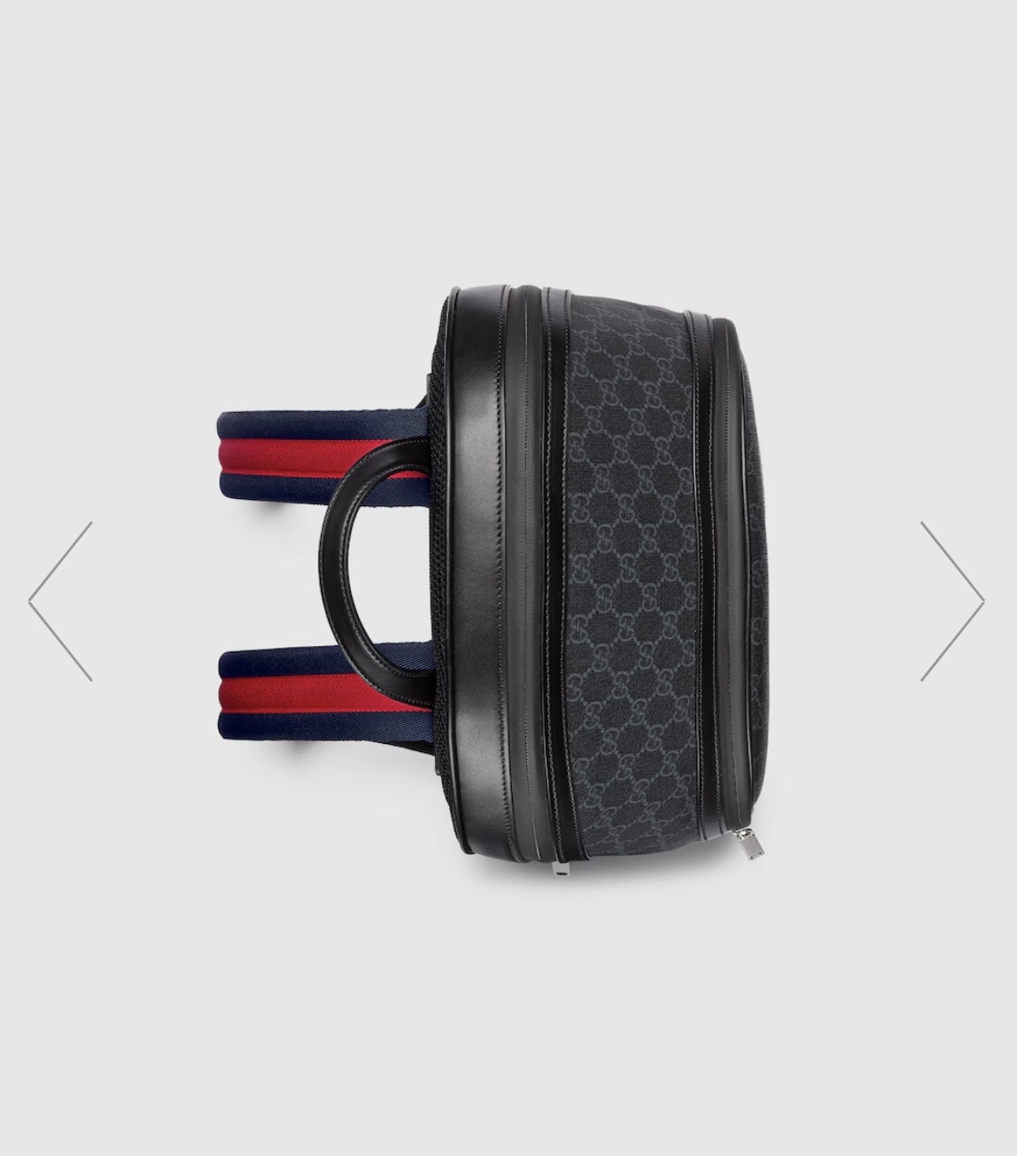 [TOP] GUCCI Leather Backpack  28*44*15.5cm - Black