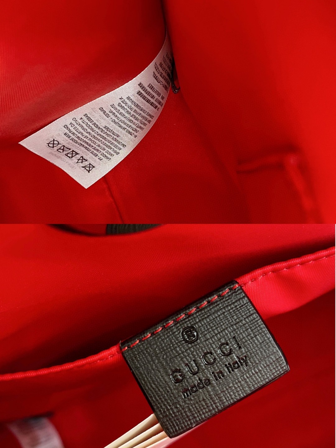 [TOP] GUCCI Tote Kids Bag 11x20x16.5cm/28x25x11cm - Brown