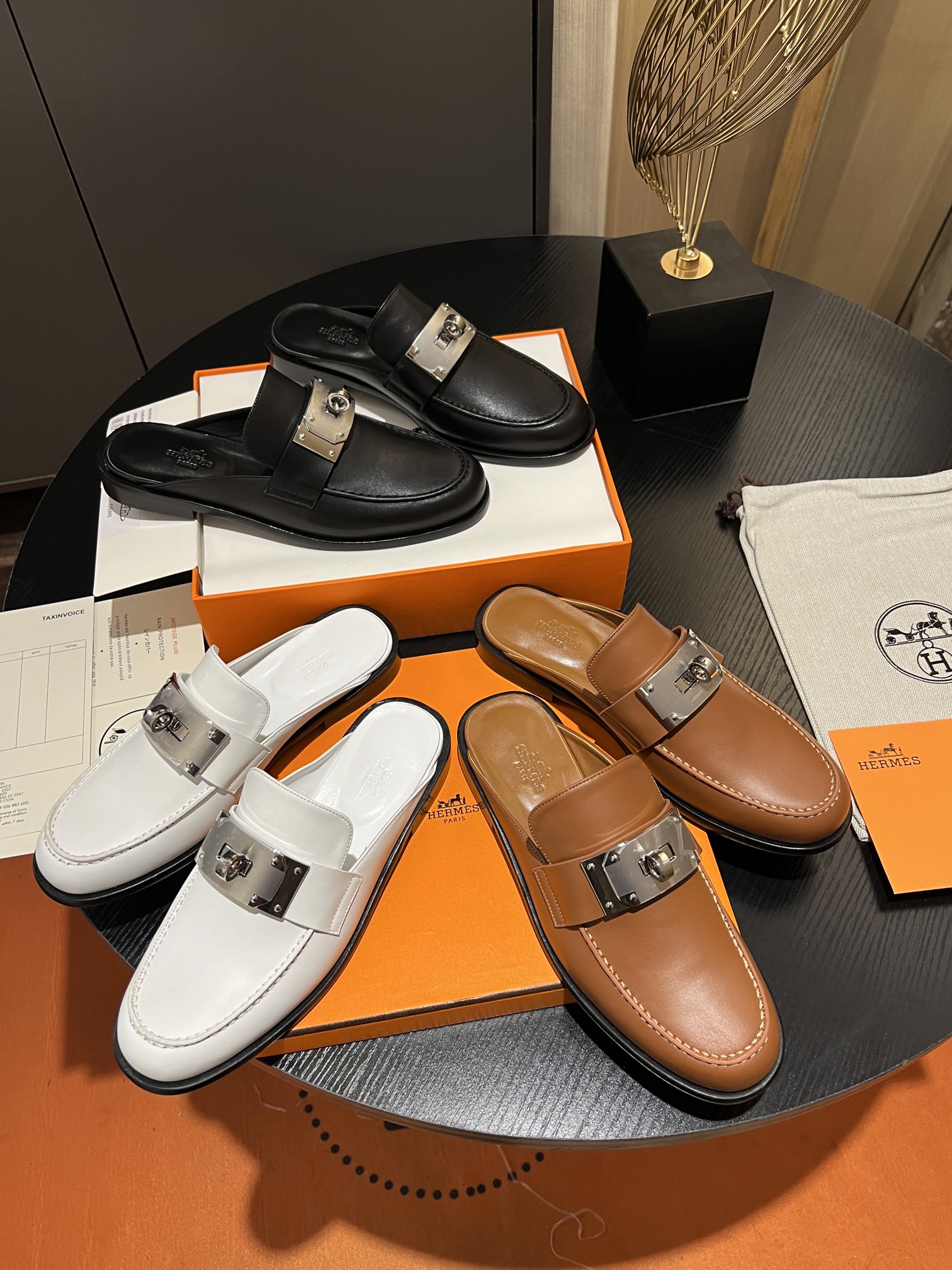 [TOP] HERMES Kelly Sliders -3 Color