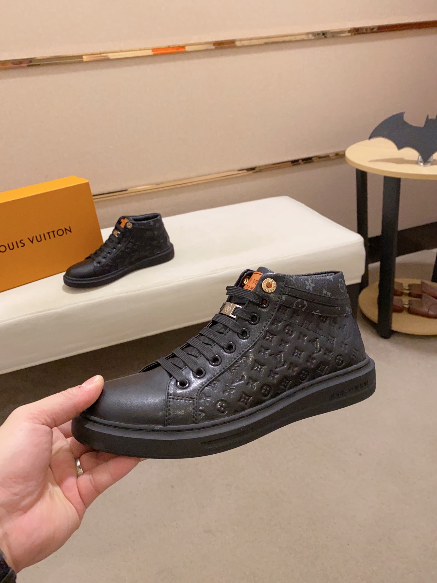 [TOP] Louis Vuitton LV  Men's Shoes - Black