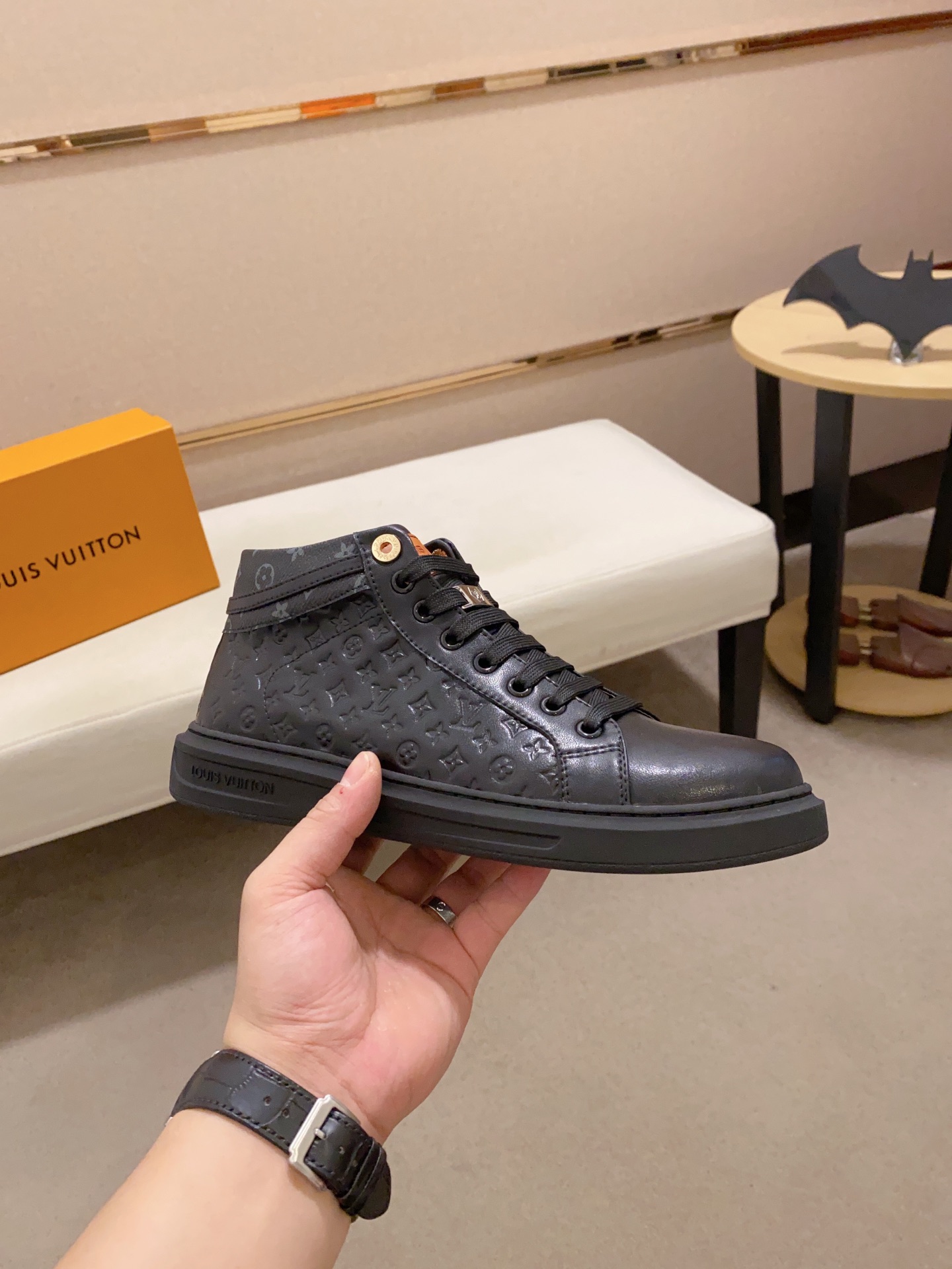 [TOP] Louis Vuitton LV  Men's Shoes - Black