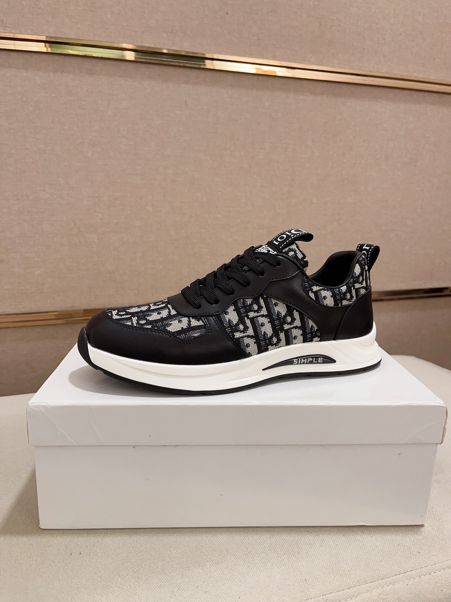 [TOP] Christian Dior Men's Shoes -Black