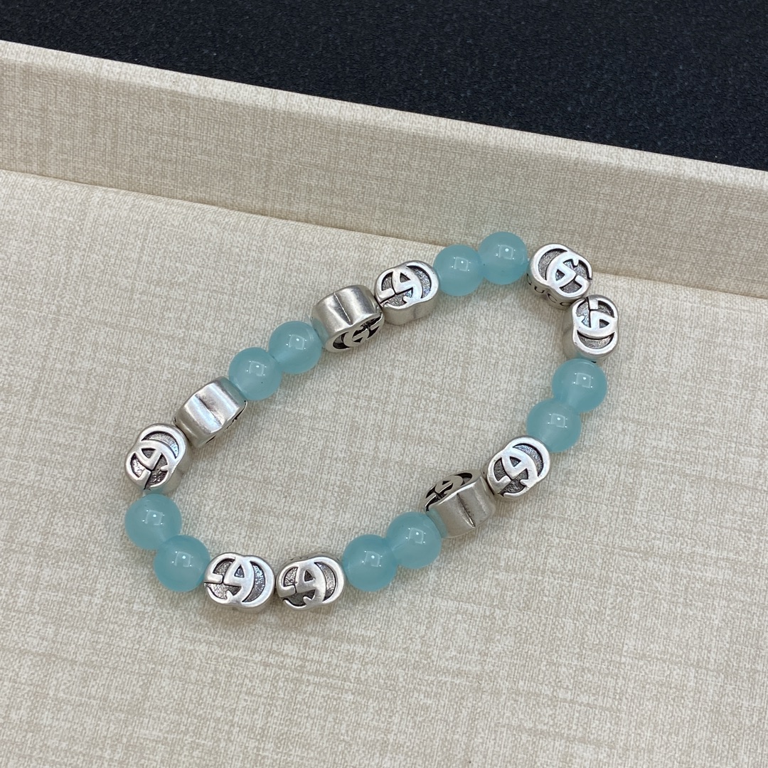 [TOP] GUCCI GG Bracelet - Blue