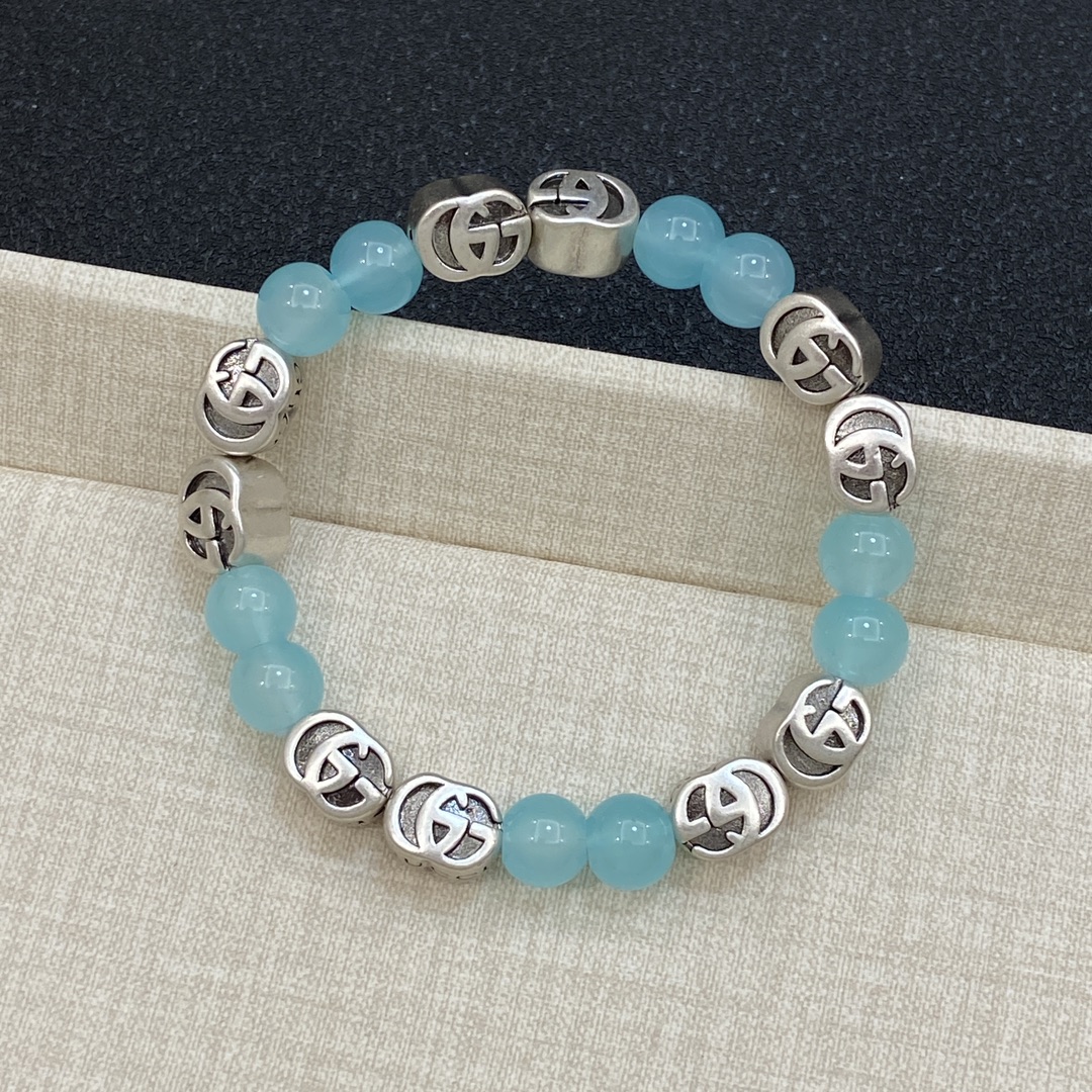 [TOP] GUCCI GG Bracelet - Blue
