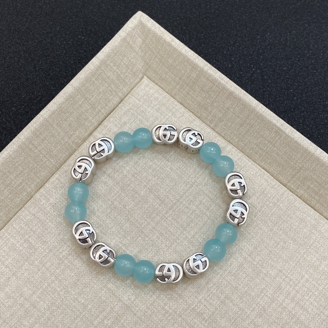 [TOP] GUCCI GG Bracelet - Blue
