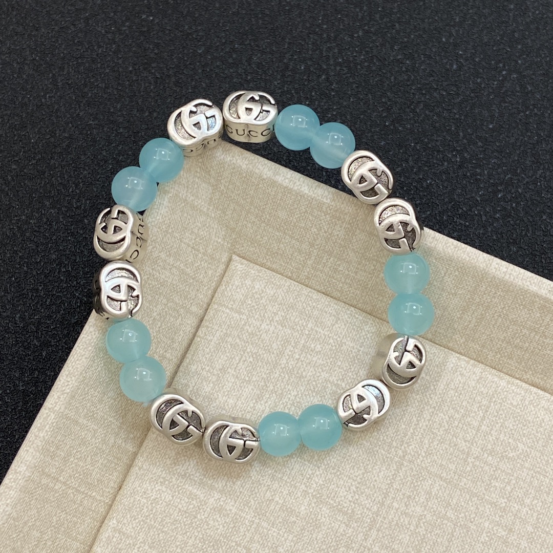 [TOP] GUCCI GG Bracelet - Blue