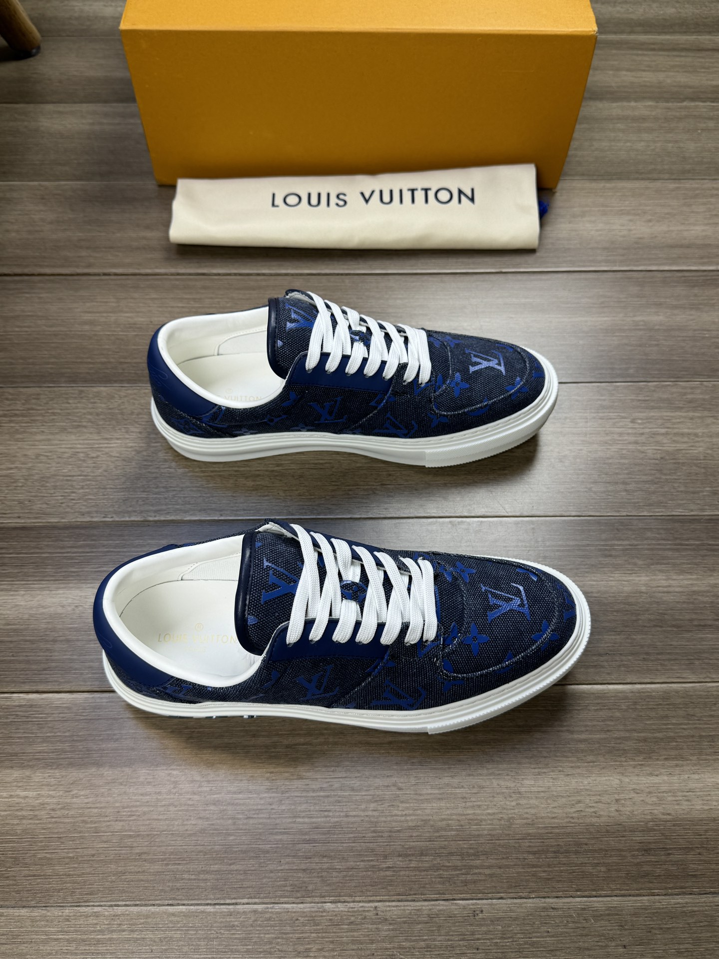 [TOP] Louis Vuitton LV Men's Shoes - Blue