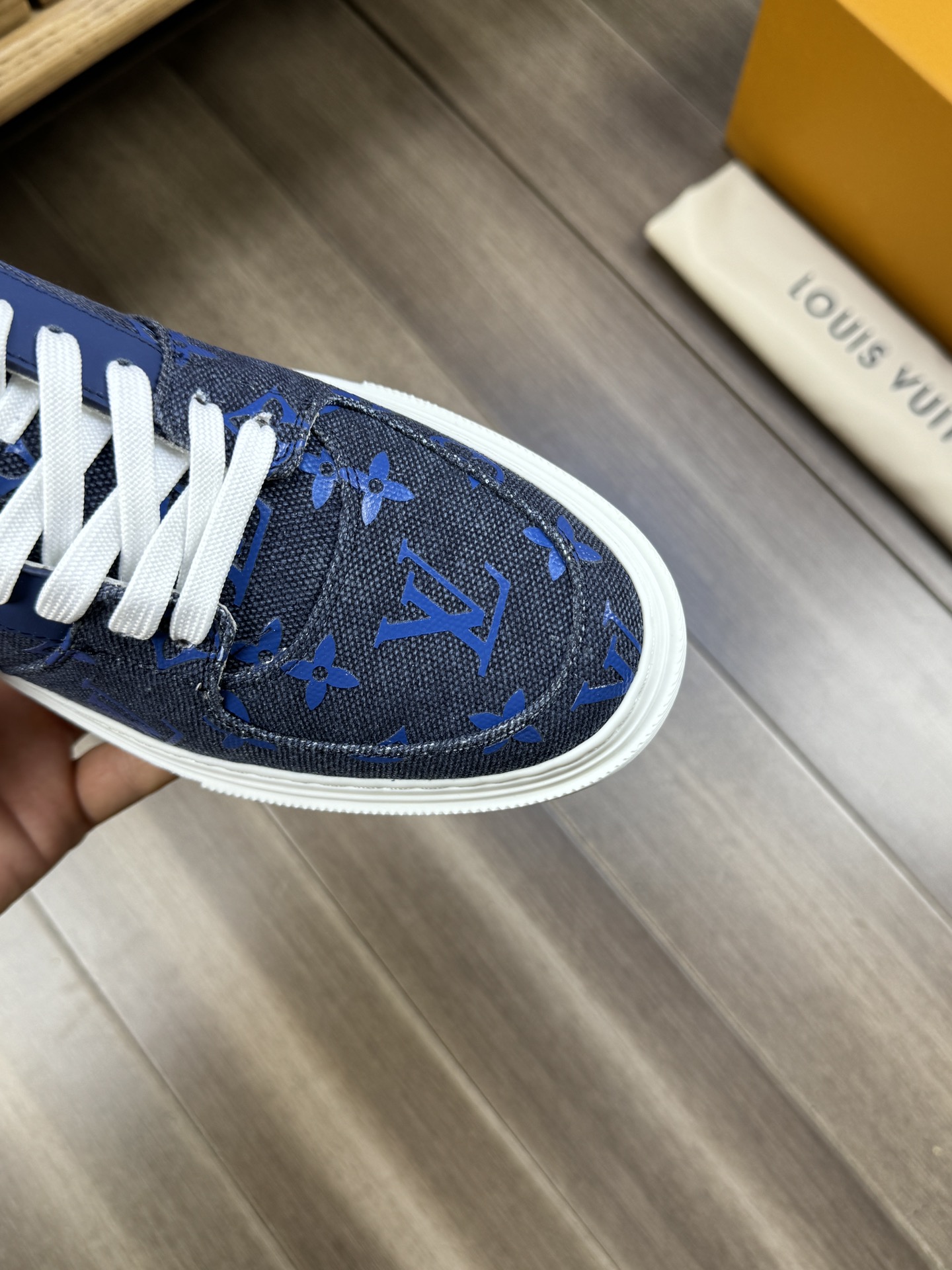 [TOP] Louis Vuitton LV Men's Shoes - Blue