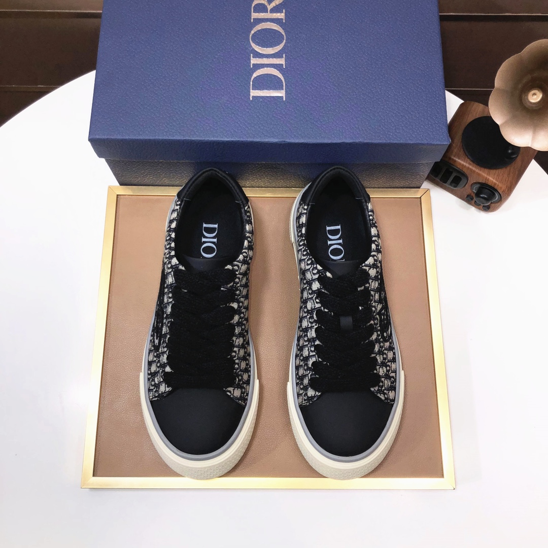 [TOP] Christian Dior Men's Shoes -Black