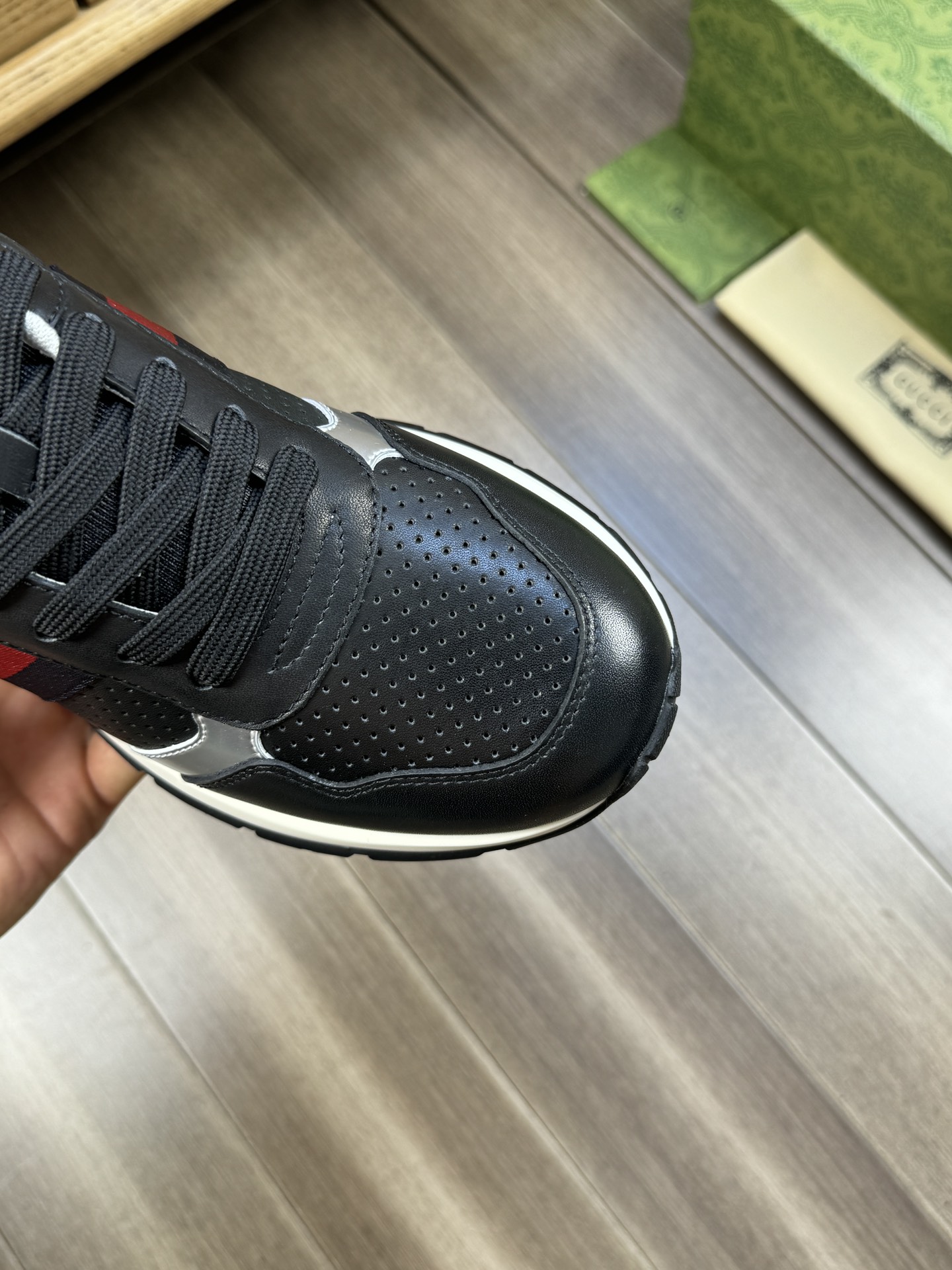 [TOP] GUCCI Men's SNEAKER-Black