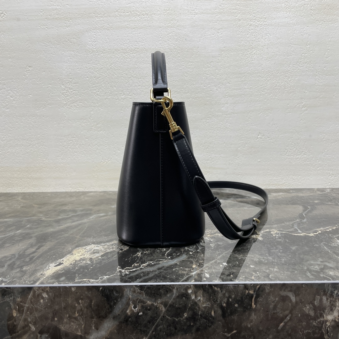 [TOP] CELINE Louise Bucket Bag 16x19x12cm - 2 Colour