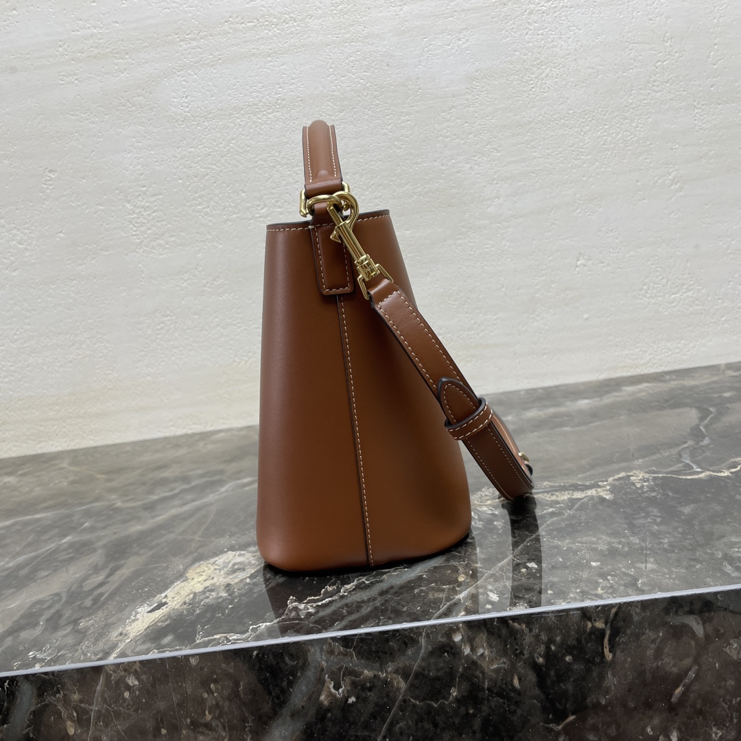 [TOP] CELINE Louise Bucket Bag 16x19x12cm - 2 Colour