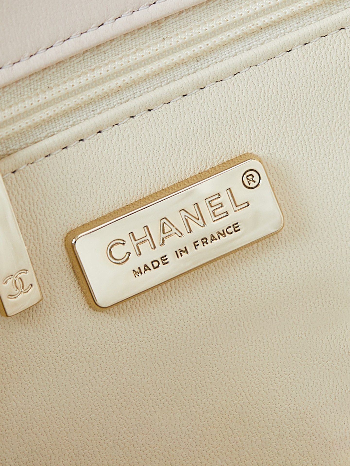 [TOP] CHANEL Flap Bag With Sequins And Embroidery 20*14*8cm - Pink&White