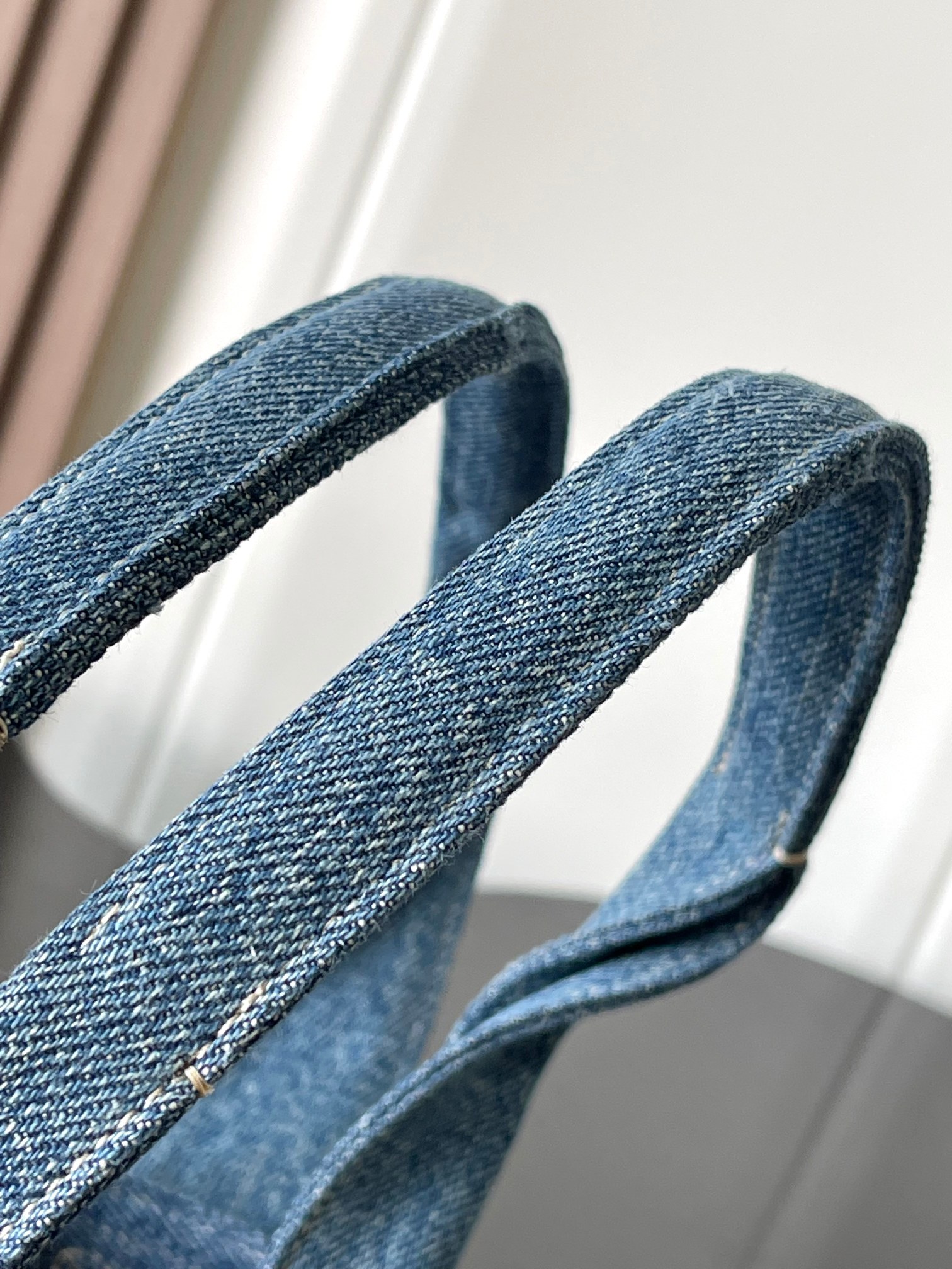 [TOP] CELINE Tote Bag 42x12x40cm - Denim Blue