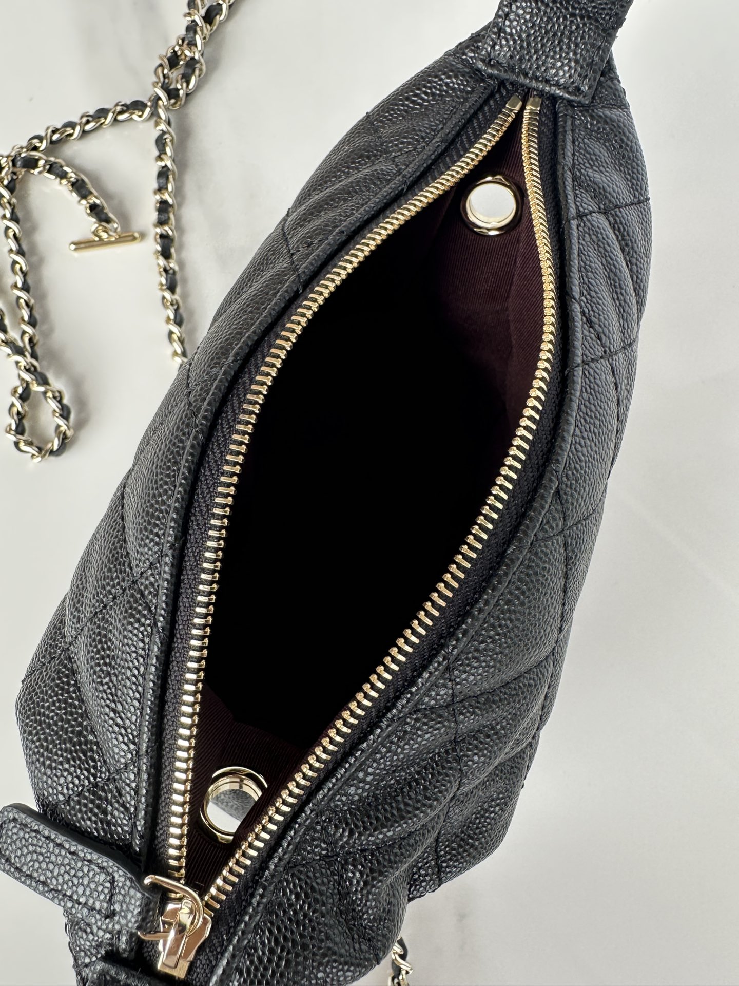 [TOP] CHANEL Spherical Cowhide Lunch Box Bag - GHW&19*15*6.5cm - 4 Colour