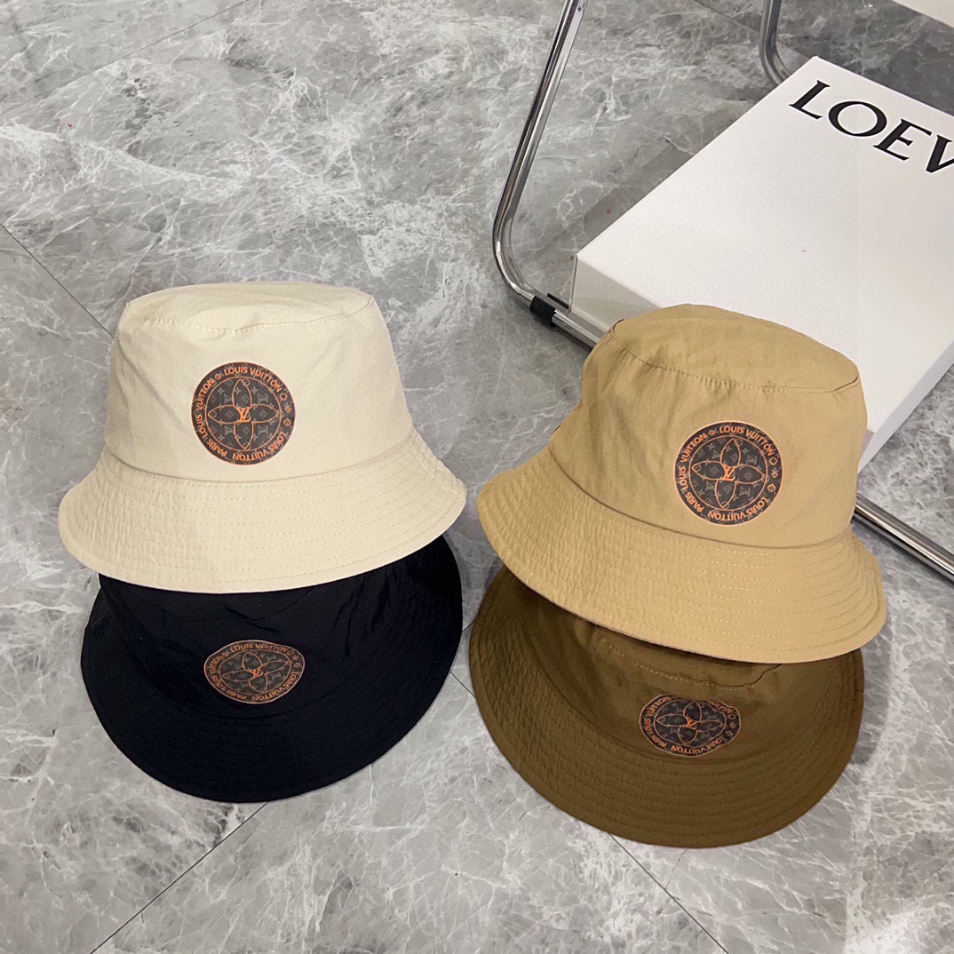 [TOP] Louis Vuitton LV Fisherman Hat For Shadet - 4 Colors