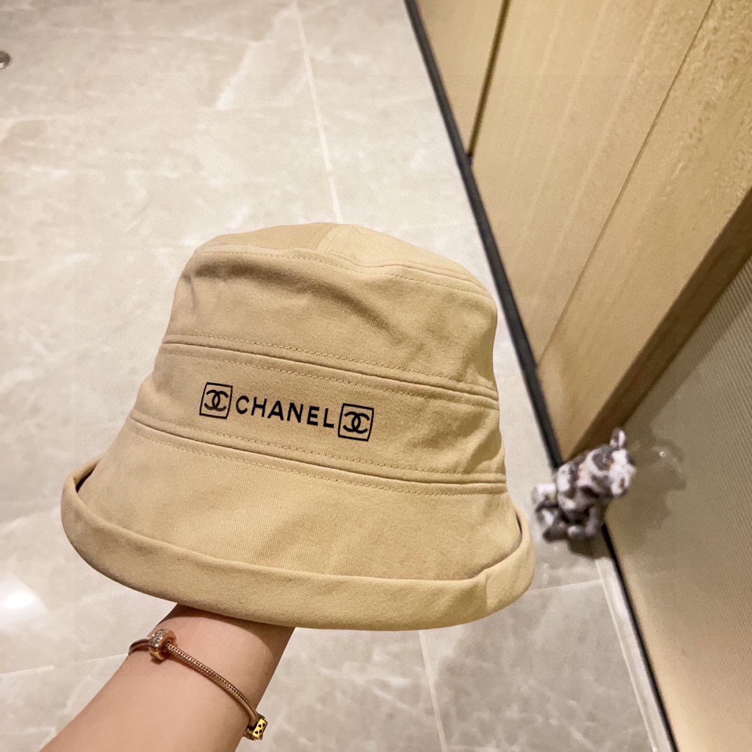 [TOP] CHANEL Lrregular Fisherman's Hat - 4 Color