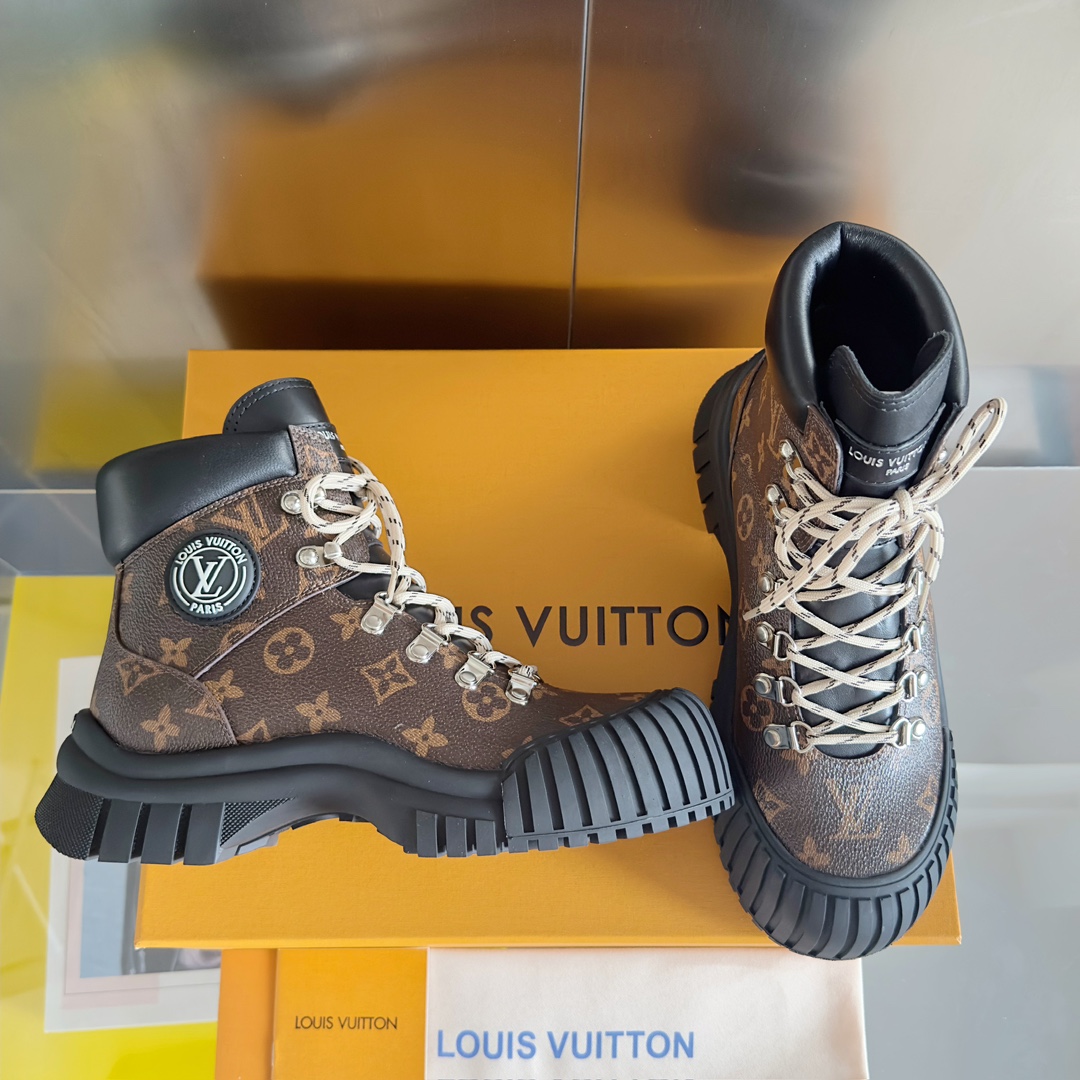 [TOP] Louis Vuitton LV  Short Boots - 2 Colors