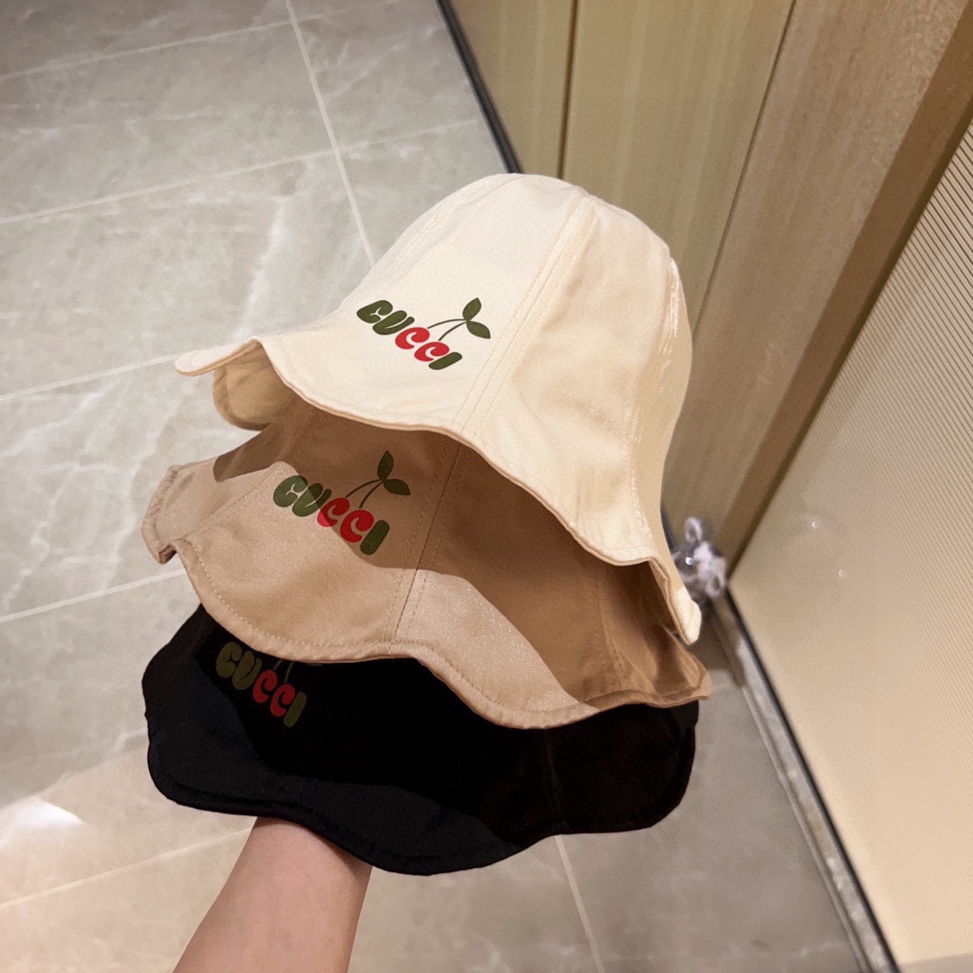 [TOP] GUCCI Waterproof Fisherman's Hat - 3 Colors