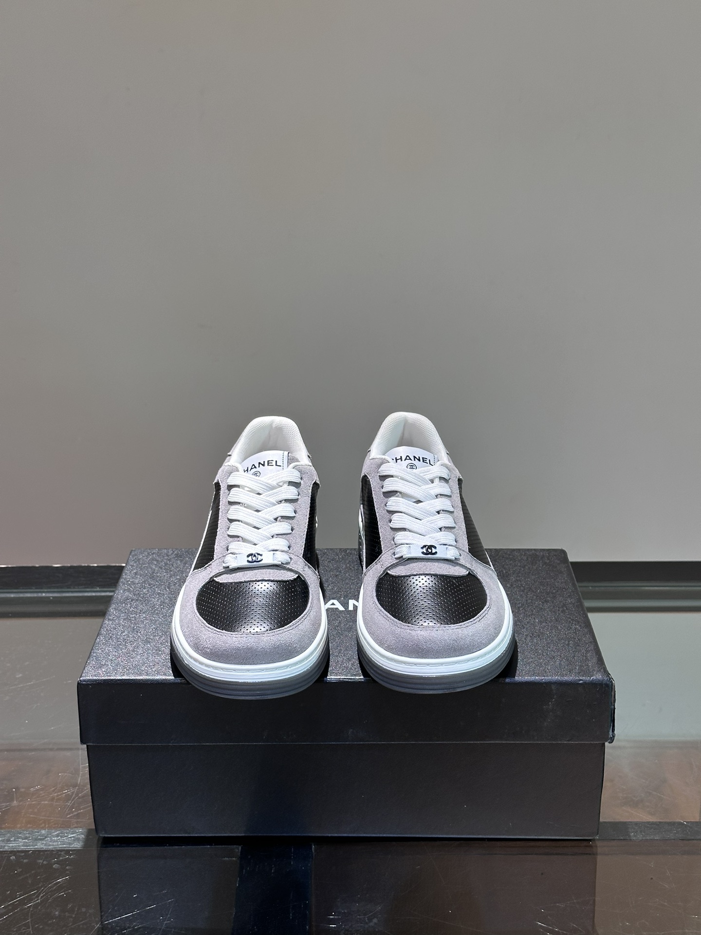 [TOP] Chanel Men's Shoes - Black