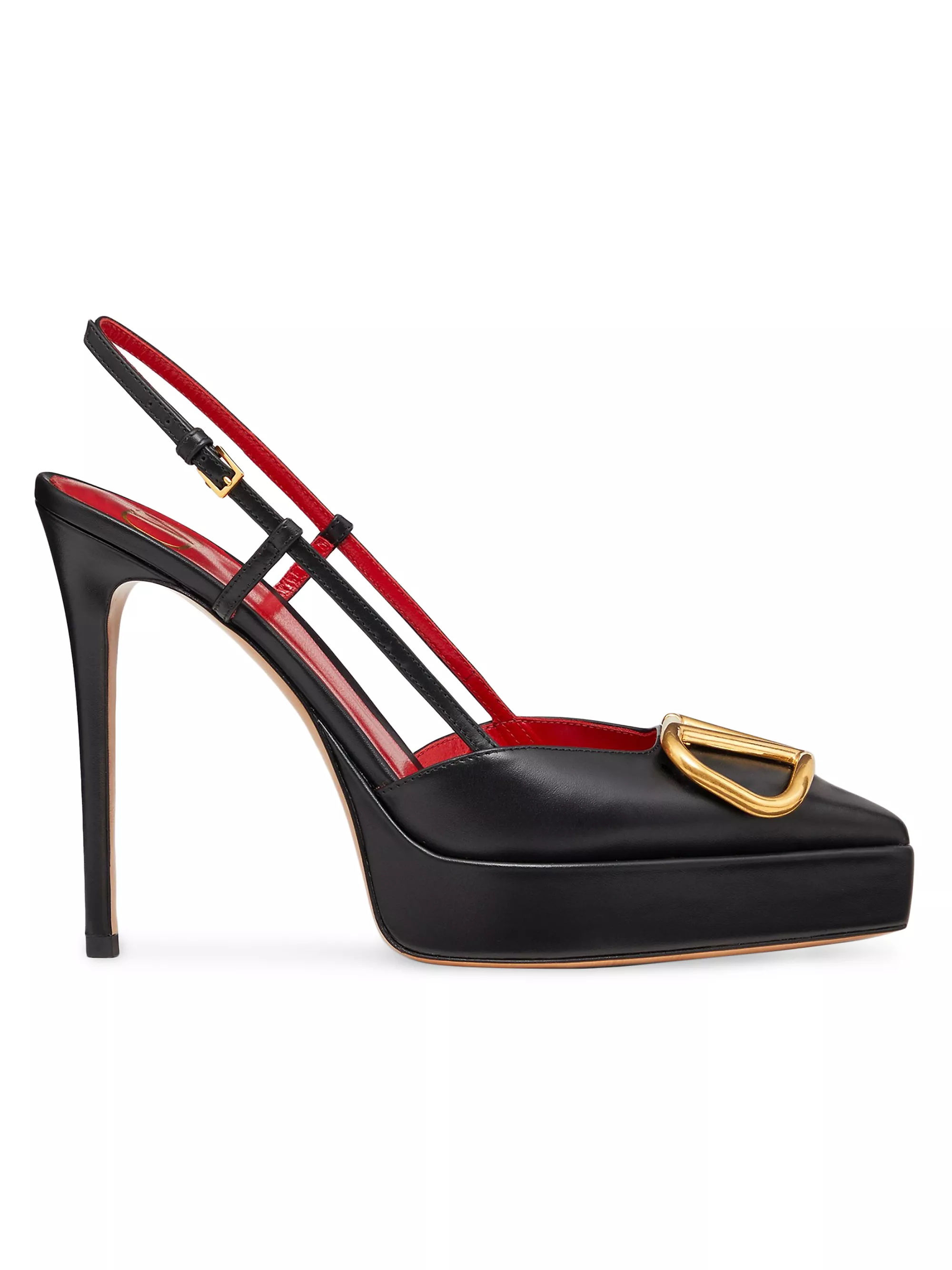 [TOP] VALENTINO 12cm High Heel Pumps - Black
