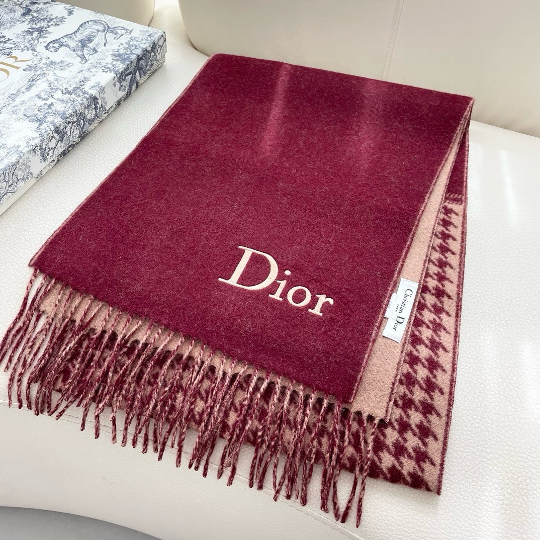 [TOP] Christian Dior  Scarf 32*180cm - 3 Colors