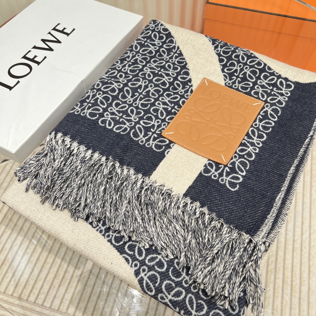 [TOP] LOEWE Wool Scarf 135*170cm  - 2 Color