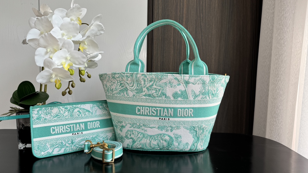 [TOP] Christian Dior Vegetable Basket Bags 27*20*8cm - 6 Colour