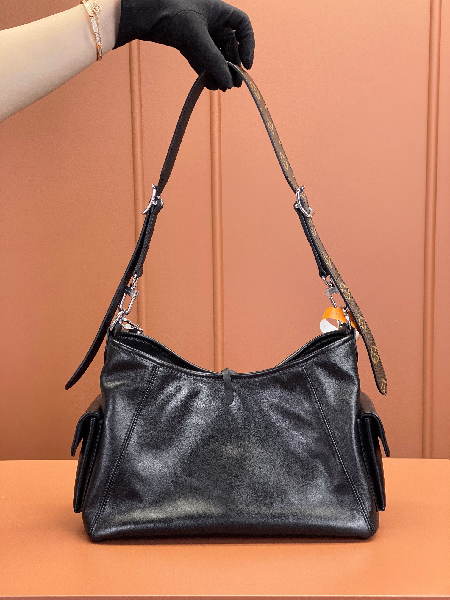 [TOP] Louis Vuitton LV Carryall Bags 33.5x23x15cm/39x30x15cm - Black