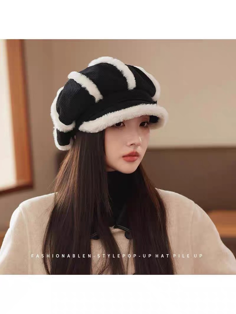 [TOP] CHANEL A Plush Beret - 3 Colors