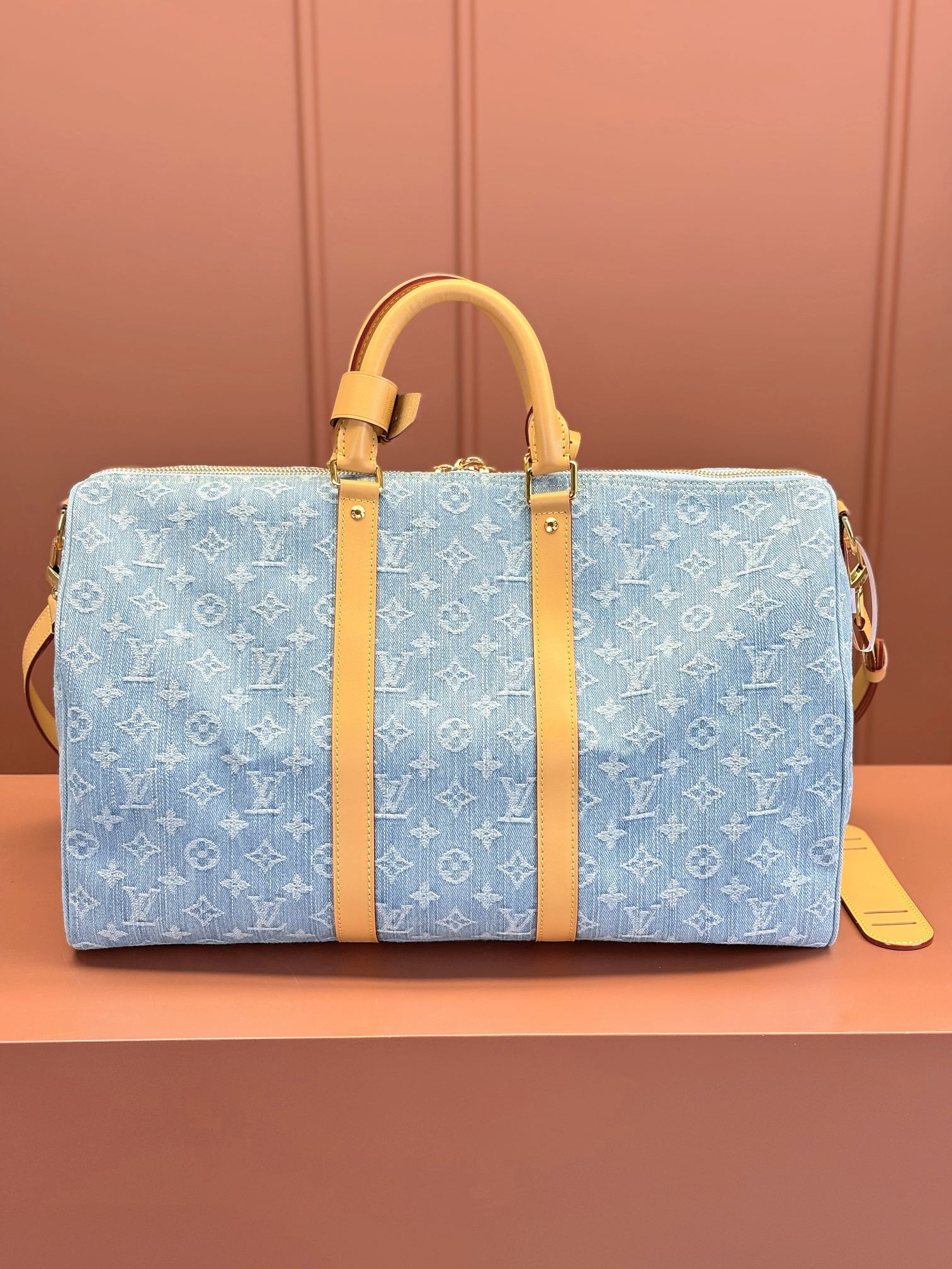 [TOP] Louis Vuitton LV Keepall Bandoulière 45 Travel Bag 45x27x20cm - Blue
